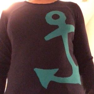 Navy nautica sweater